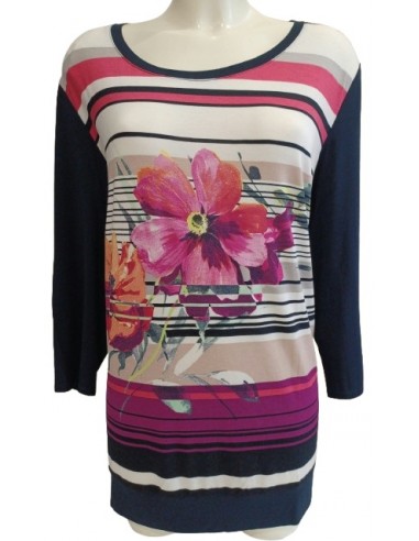 Maglia lunga fant. Fiori, Luisa Viola