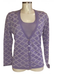 Twin set glicine, Federica B