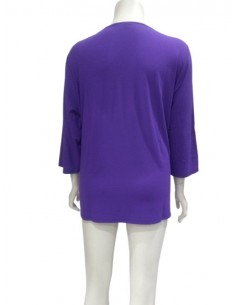 Casacca manica 3/4 Fantasia floreale Luisa Viola 2