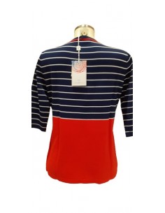 Maglia in Filo fantasia marinara, Luisa Viola 2