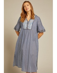 Abito stampato Batik Mara Venier per Luisa Viola 2