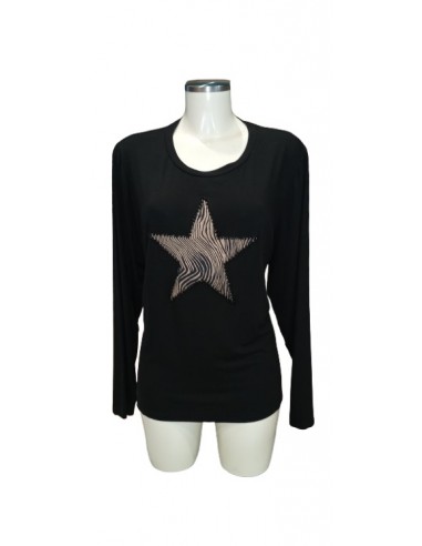Maglia in viscosa con disegno stella, Quiin 21