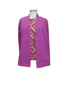 Finto twin set in viscosa, Alma Righi