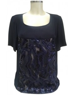 Casacca con pailettes, Luisa Viola