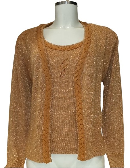 Twin set effetto lurex, Gattinoni