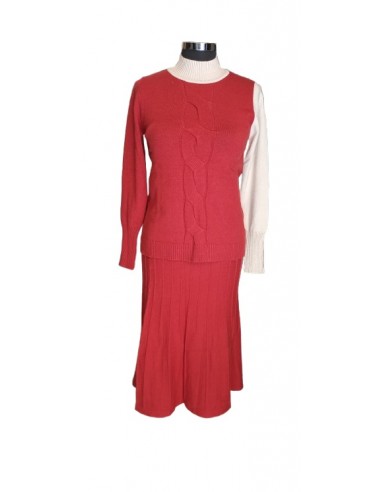 Completo Gonna e maglia mezzocollo, Scorzzo collection