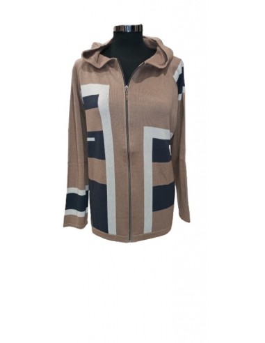 Cardigan tricolore, Barbara Lebek