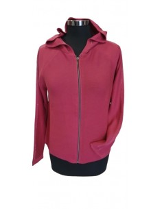 Cardigan con cappuccio, Barbara Lebek