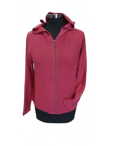 Cardigan con cappuccio, Barbara Lebek