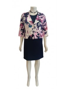 Abito con giacca fantasia, Elena