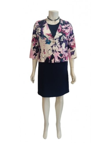 Abito con giacca fantasia, Elena