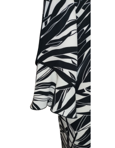 Abito fantasia foglie, Carla Ferroni 2