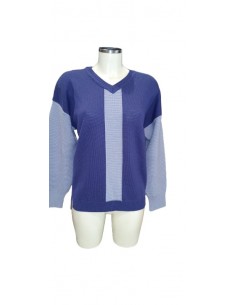 Pullover scollo a V, Gioroga