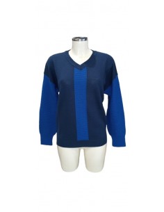 Pullover scollo a V, Gioroga
