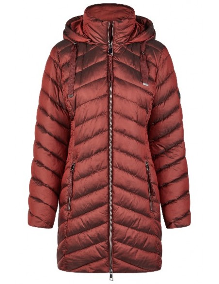 Piumino 7/8 con cappuccio, Barbara Lebek