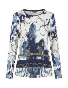Maglia fantasia in viscosa, Barbara Lebek