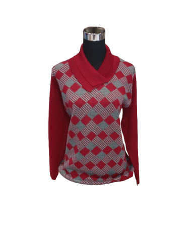 Maglia collo sciarpa, Alma Righi