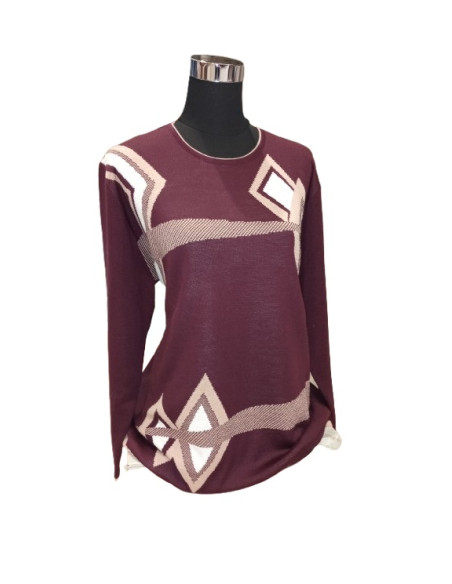 Maglia collo staccabile, Lana, Alma Righi