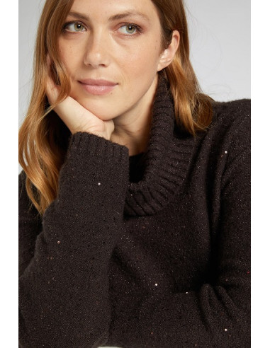 Maglia full pailettes Luisa Viola