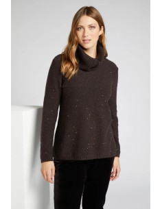 Maglia full pailettes Luisa Viola 2