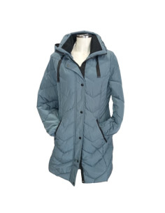 Piumino con cappuccio doppia abbottonatura, Barbara Lebek