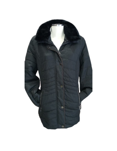 Piumino doppia abbottonatura, Barbara Lebek