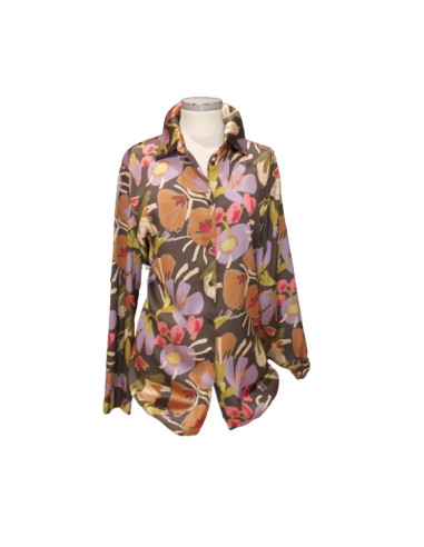 Camicia fantasia floreale, Luisa Viola
