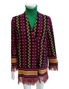 Cardigan fantasia con frange QUIIN 21