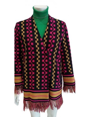Cardigan fantasia con frange QUIIN 21