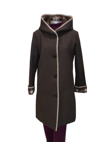 Cappotto con cappuccio Gocce di Elena