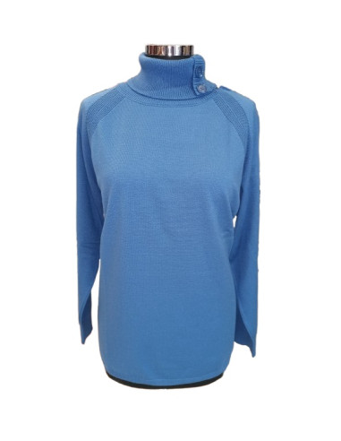 Dolcevita con bottoni collo, Barbara Lebek