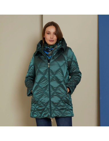 Piumino in nylon cangiante Luisa Viola