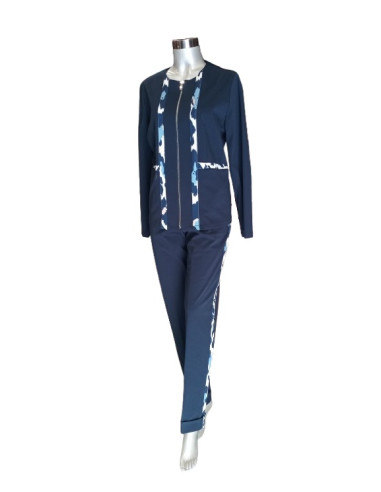 Completo in felpa primaverile, Perla