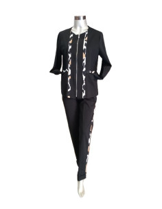 Completo in felpa primaverile, Perla