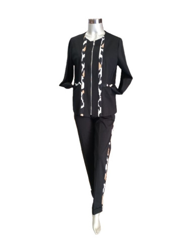 Completo in felpa primaverile, Perla