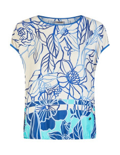 Nuova Collezione: Blusa manica scesa in viscosa, Barbara Lebek