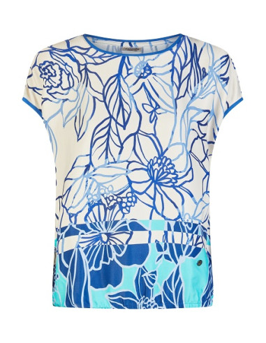 Nuova Collezione: Blusa manica scesa in viscosa, Barbara Lebek