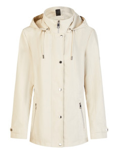 Nuova Collezione: Impermeabile con cappuccio doppia abbottonatura, Barbara Lebek
