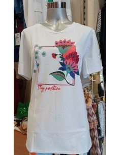 Maglia in cotone con stampa, Quiin 21