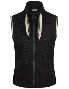 Nuova Collezione:Smanicato in viscosa con cerniera, Barbara Lebek