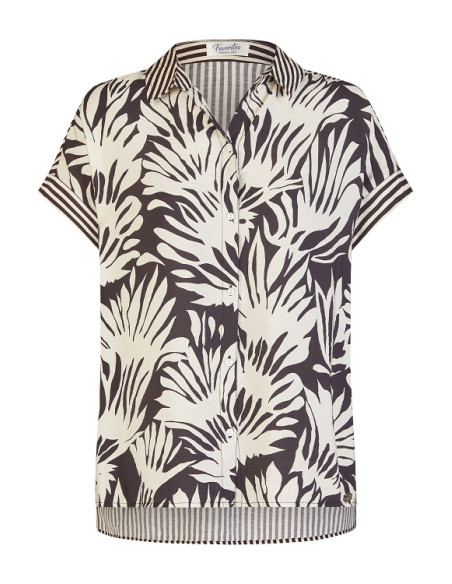 Nuova Collezione:Camicia fantasia manica scesa, Barbara Lebek