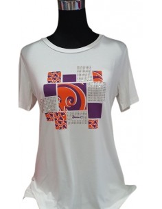 Maglia in viscosa con stampa, Quiin 21