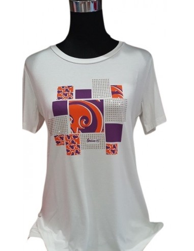 Maglia in viscosa con stampa, Quiin 21